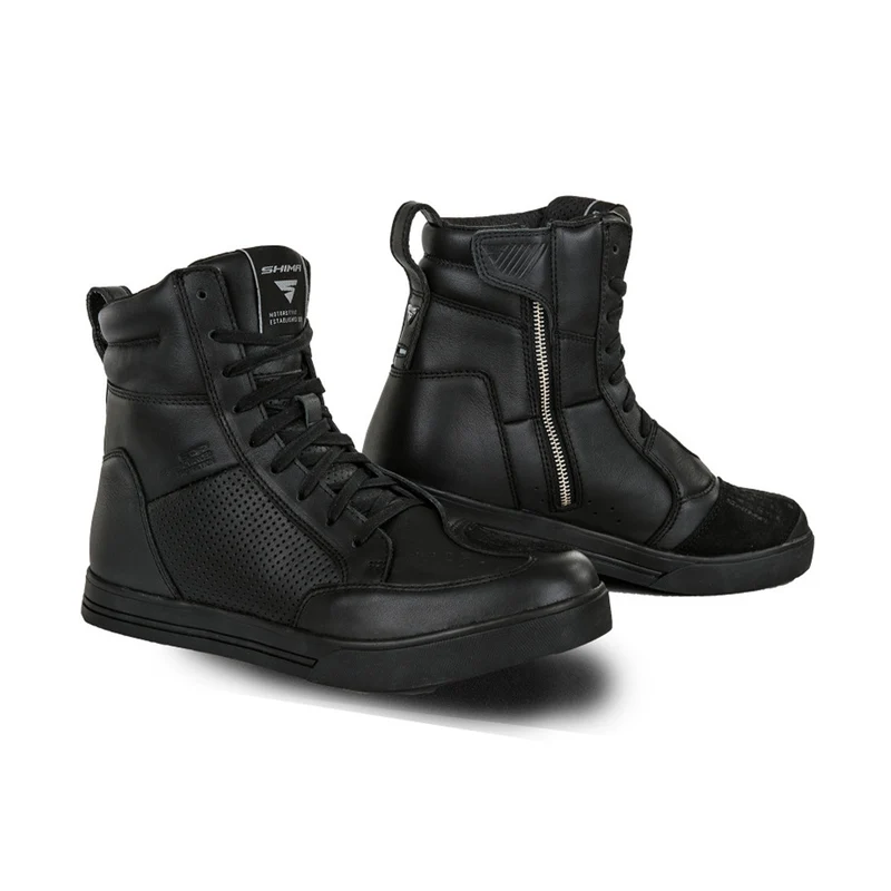 SHIMA BLAKE URBAN BOTAS DE MOTO NEGRO