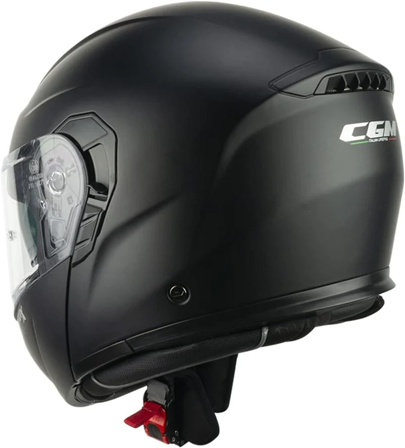 CGM 569A C-MAX Mono Modular Casco Moto Abatible Negro