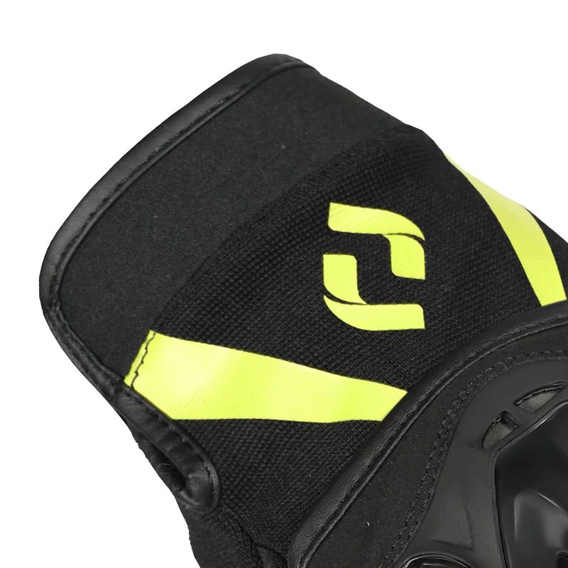 SHUA SHOT GUANTES DE MOTO TEXTILE MUJER NEGRO AMARILLO