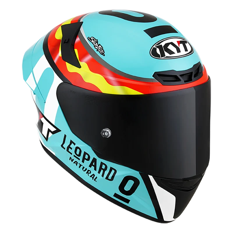 KYT- CASCOS TT-COURSE REPLICA LEOPARD SPANIARD