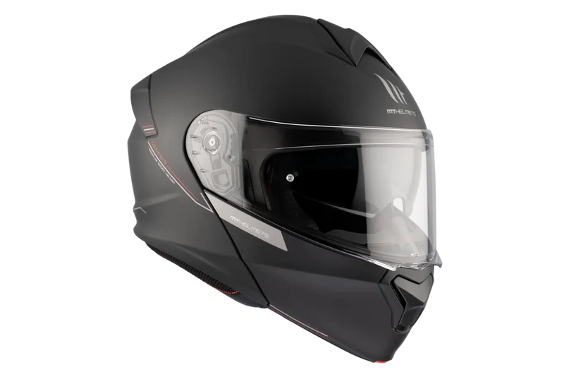 MT GENESIS SV SOLID TURISMO MODULAR CASCO DE MOTO A1 NEGRO MATE