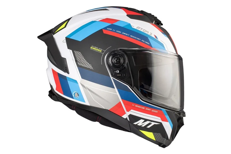 MT ATOM 2 SV BAST ABATIBLE MODULAR CASCO DE MOTO A0 GLOSS PEARL