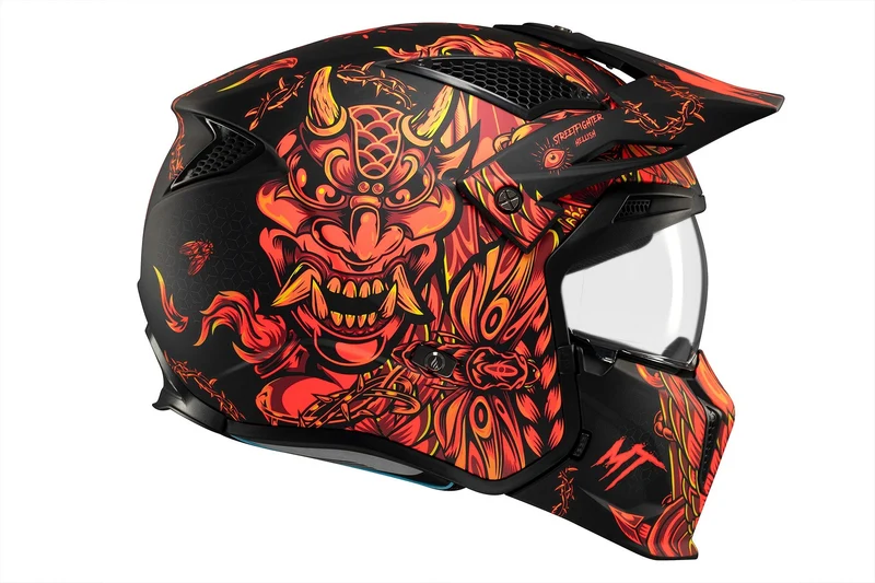 MT STREETFIGHTER S SV HELLISH B5 TODOTERRENO AVENTURA MODULAR CASCO DE MOTO