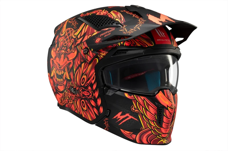 MT STREETFIGHTER S SV HELLISH B5 TODOTERRENO AVENTURA MODULAR CASCO DE MOTO