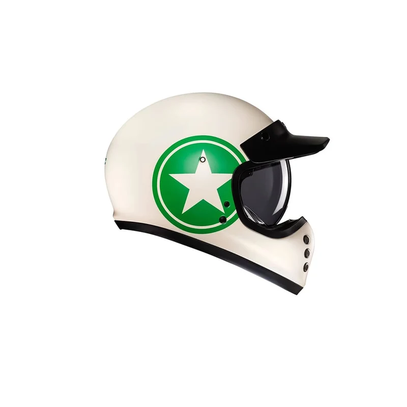HJC V60 NYX MC4SF ESTILO RETRO VINTAG DE MOTOCICLETA CASCO