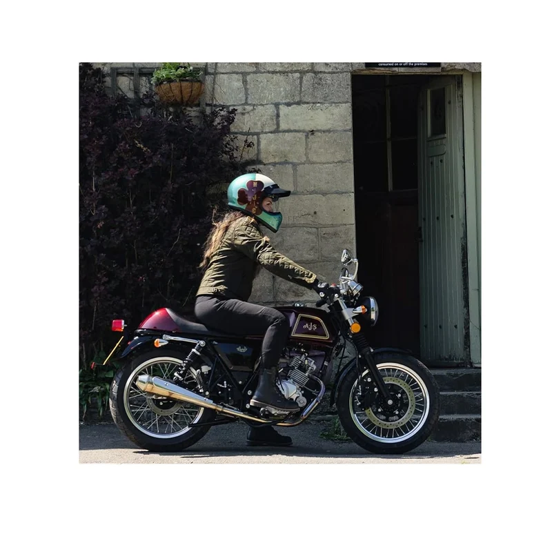 HJC V60 OFERA MC5SF ESTILO VINTAGE CASCO DE MOTOCICLETA
