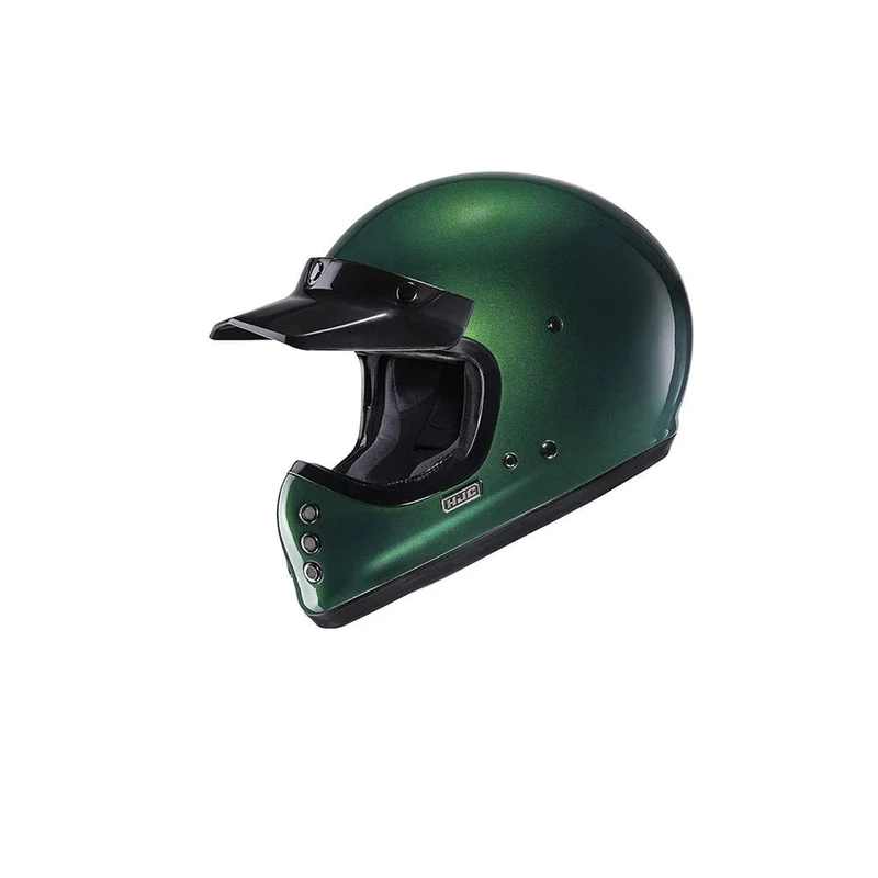 HJC V60 VERT PROFOND DEPORTIVA DE MOTOCICLETA CASCO VINTAGE