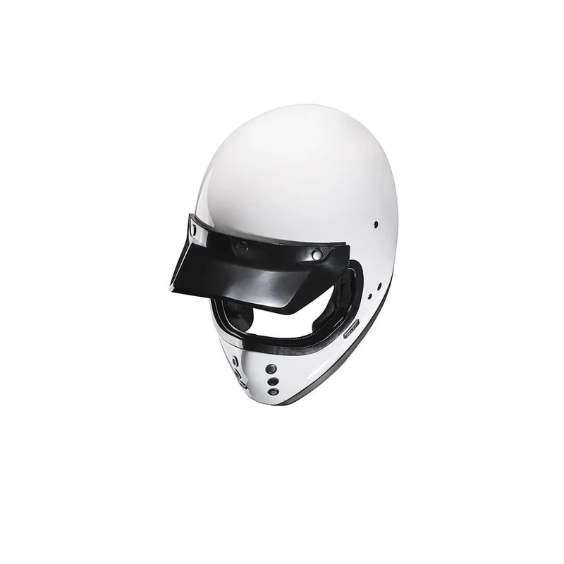 HJC V60 TODOTERRENO DE MOTO ESTILO CLÁSICO CASCO BLANCO