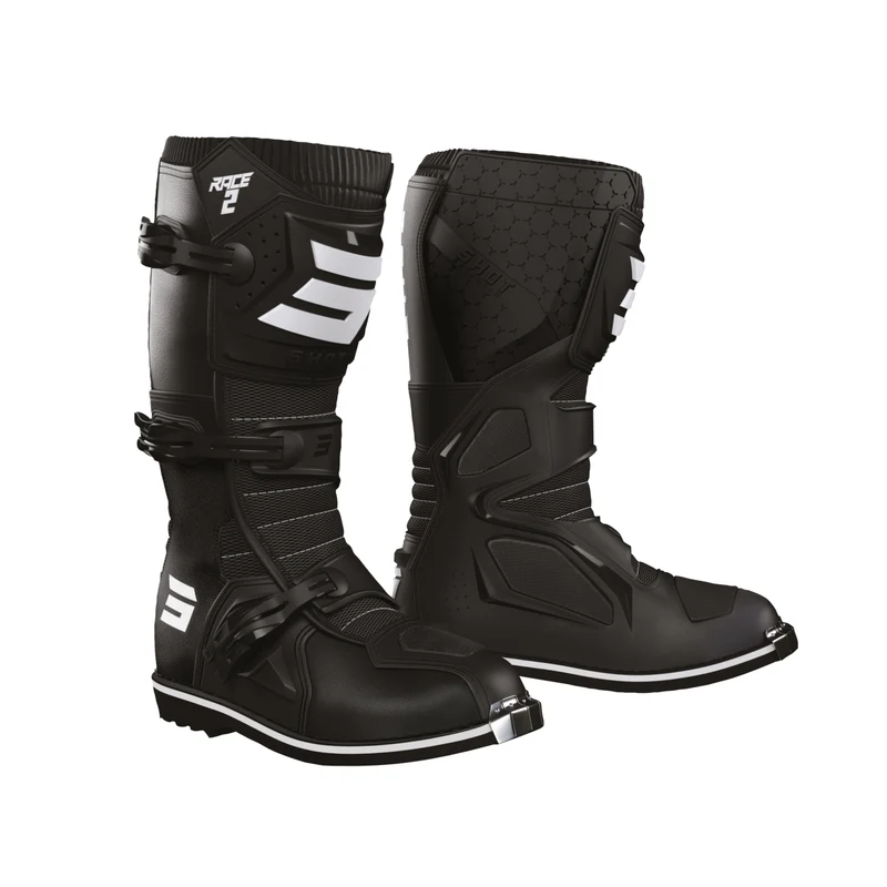 SHOT RACE 2 BOTAS DE MOTOCROSS BLACK