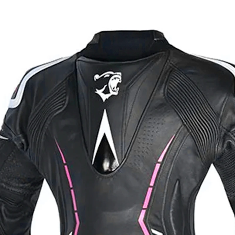BELA ROCKET MIX KANGAROO 2 PC MONO DE MOTO MUJER BLANCO NEGRO ROSA