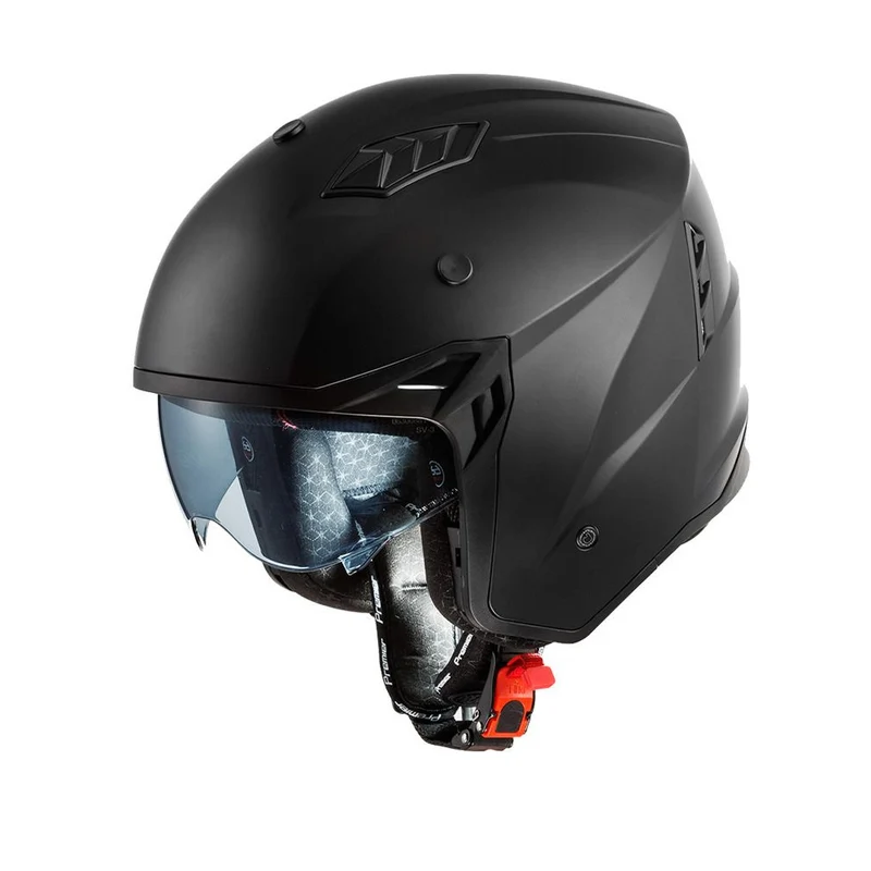 PREMIER 25 SUBVERTER U9BM CASCO CONVERTIBLE MOTO NEGRO MATT