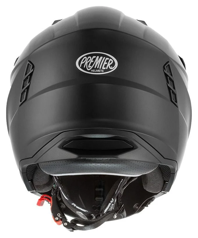 PREMIER 25 SUBVERTER U9BM CASCO CONVERTIBLE MOTO NEGRO MATT