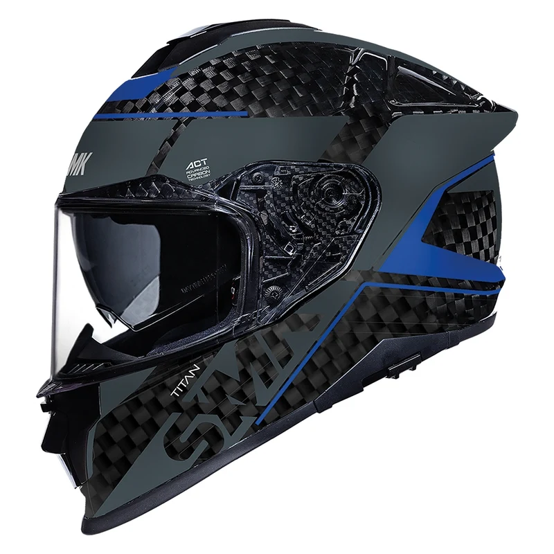 SMK- TITAN CARBON NERO DECORADO BRILLO (GL256) 22.06
