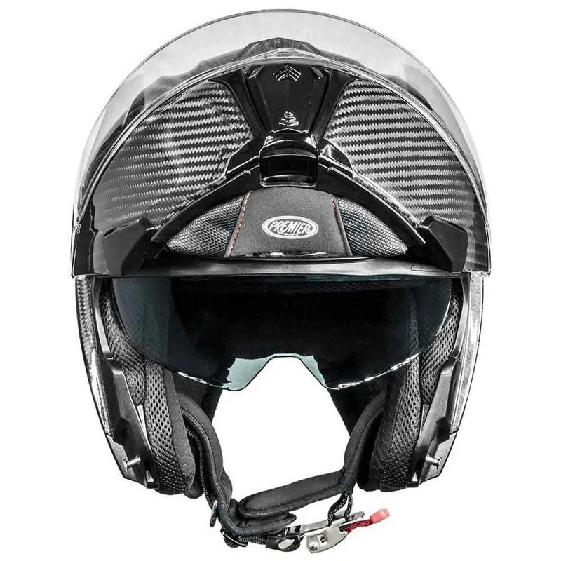 PREMIER LEGACY GT CARBON CASCO MODULAR DE MOTO