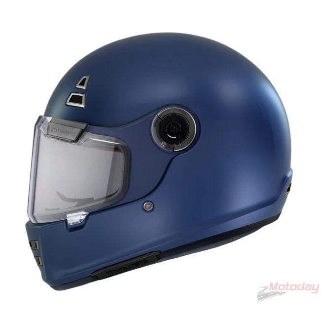 MT JARAMA SOLID INTEGRAL CASCO DE MOTO A7 AZUL MATE
