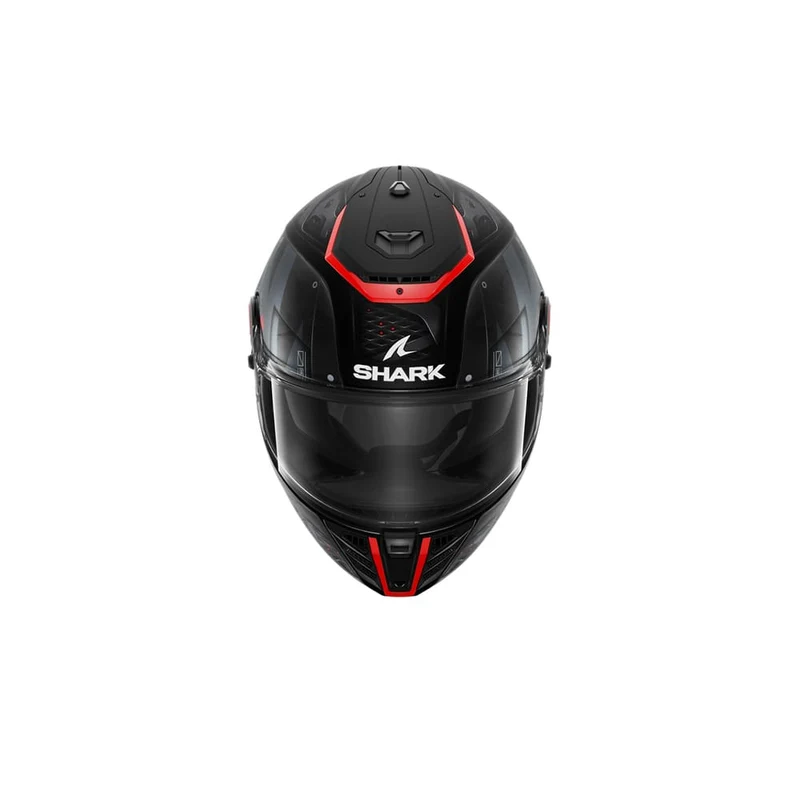 SHARK SPARTAN RS STINGREY Casco Negro Antracita Rojo