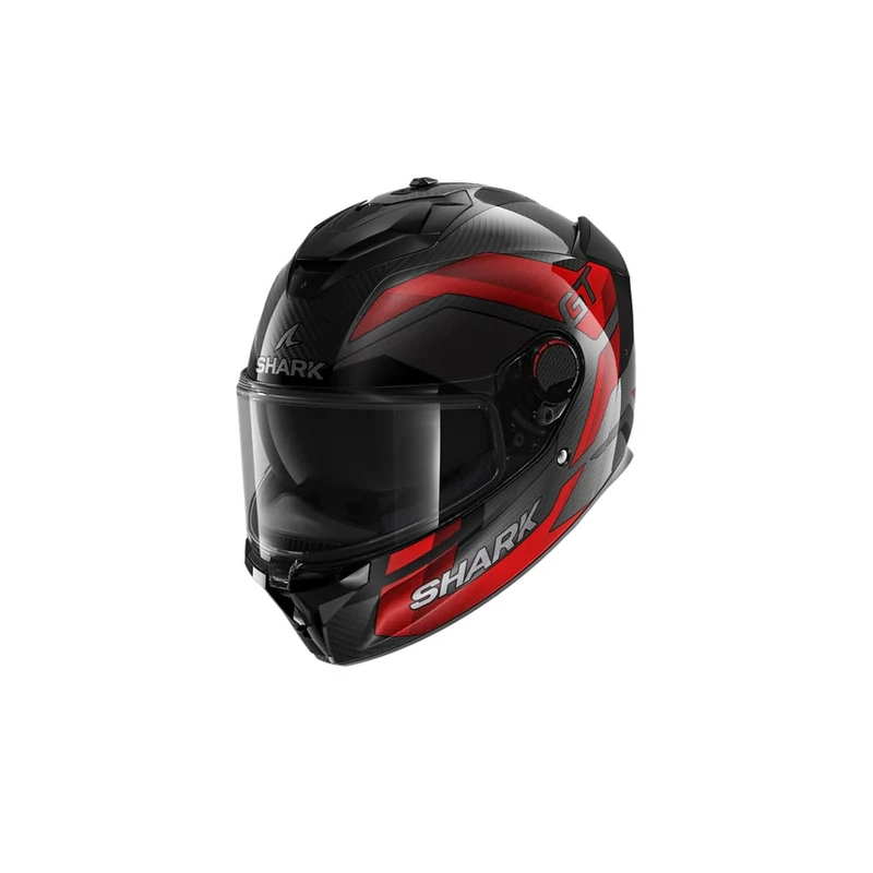 SHARK SPARTAN GT PRO RITMO CASCO INTEGRAL CARBONO ROJO CROMADO