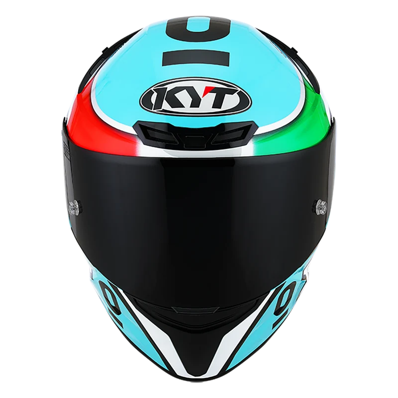 KYT-CASCO TT-COURSE REPLICA LEOPARD TRICOLORE