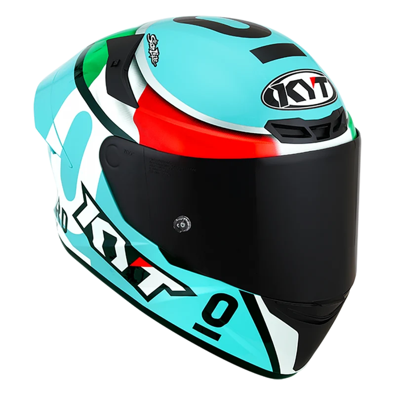 KYT-CASCO TT-COURSE REPLICA LEOPARD TRICOLORE