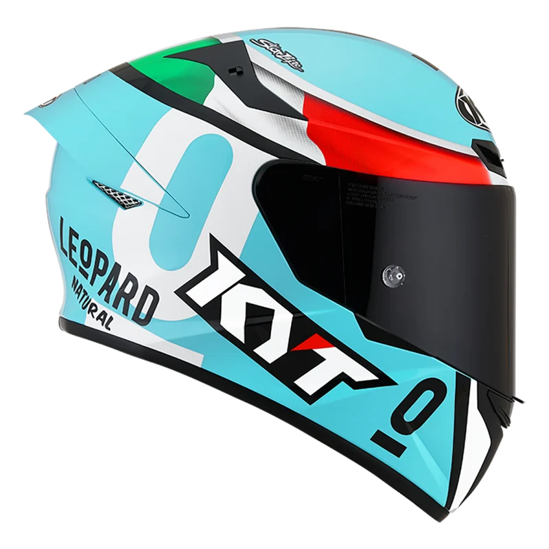 KYT-CASCO TT-COURSE REPLICA LEOPARD TRICOLORE