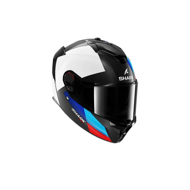 SHARK SPARTAN GT PRO DOKHTA Integral Casco Carbono Blanco Azul
