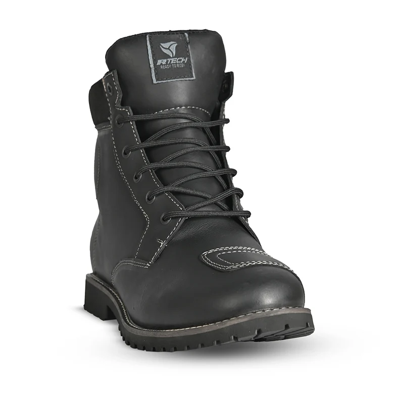 R-TECH HERITAGE WP BOTAS DE MOTO NEGRO