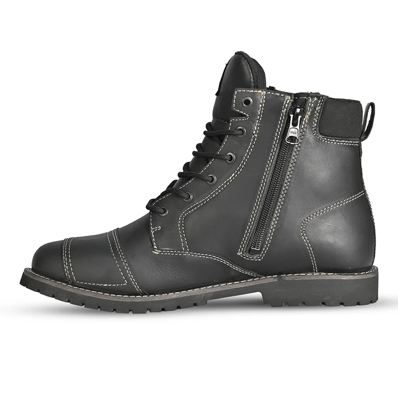 R-TECH HERITAGE WP BOTAS DE MOTO NEGRO
