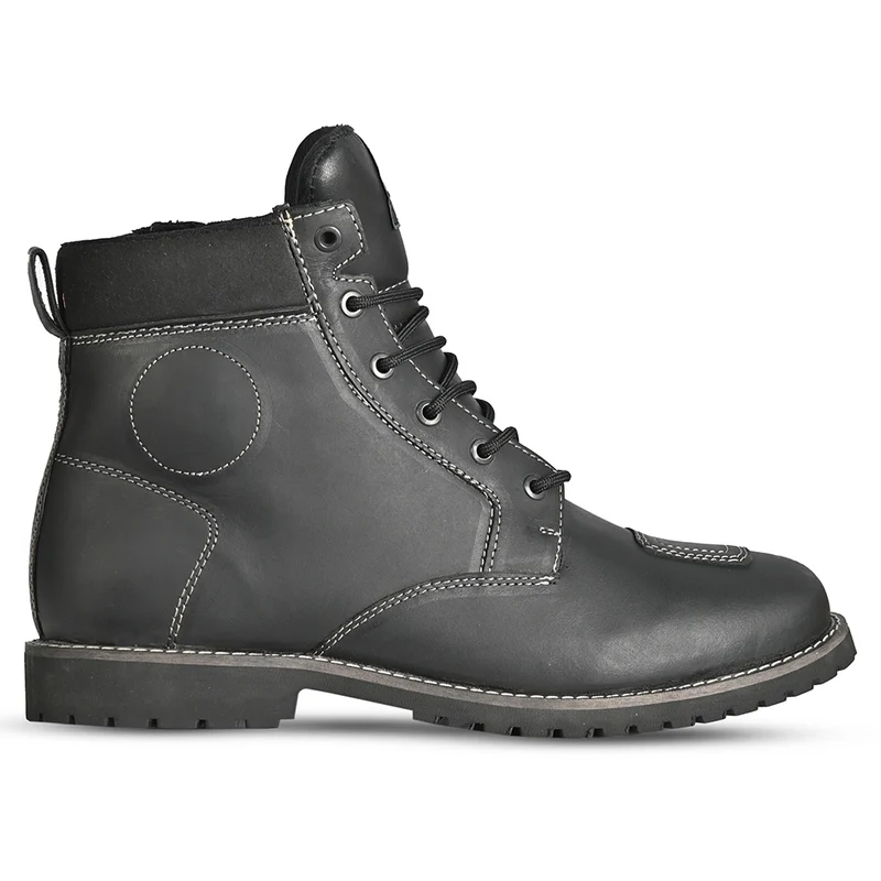 R-TECH HERITAGE WP BOTAS DE MOTO NEGRO