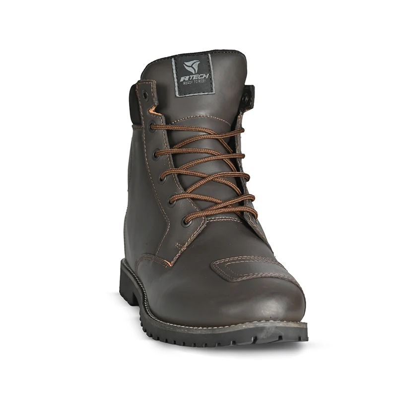 R-TECH HERITAGE WP BOTAS DE MOTO MARRON