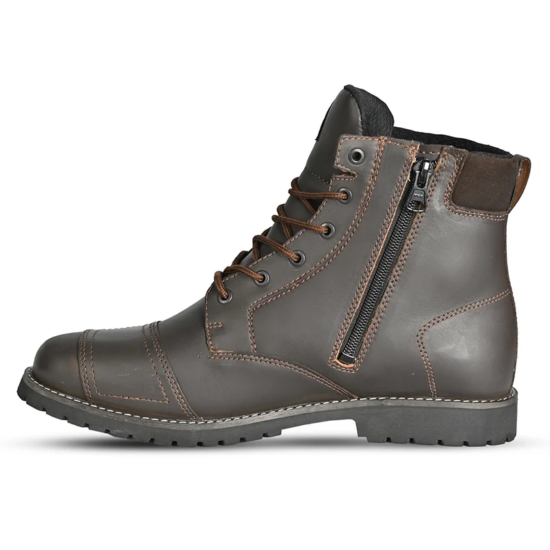 R-TECH HERITAGE WP BOTAS DE MOTO MARRON
