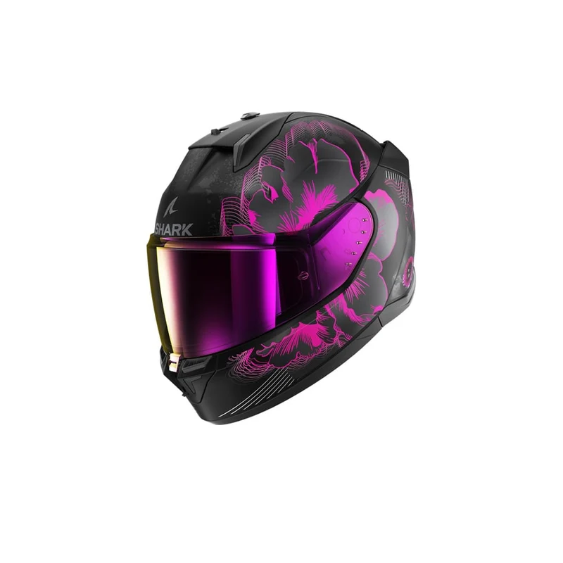 SHARK D-SKWAL 3 MAYFER MAT NEGRO VIOLETA ANTRACITA