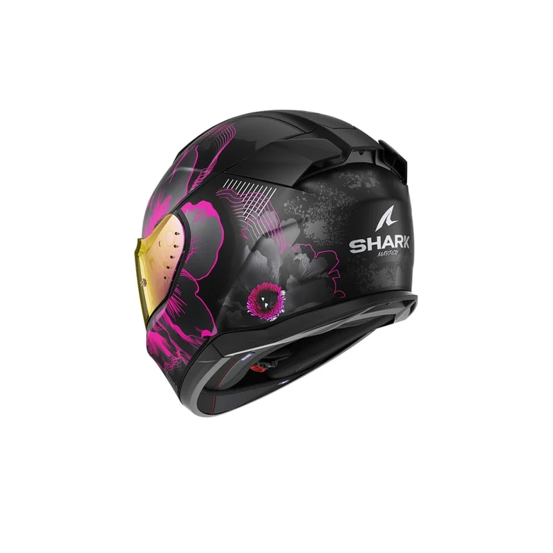 SHARK D-SKWAL 3 MAYFER MAT NEGRO VIOLETA ANTRACITA