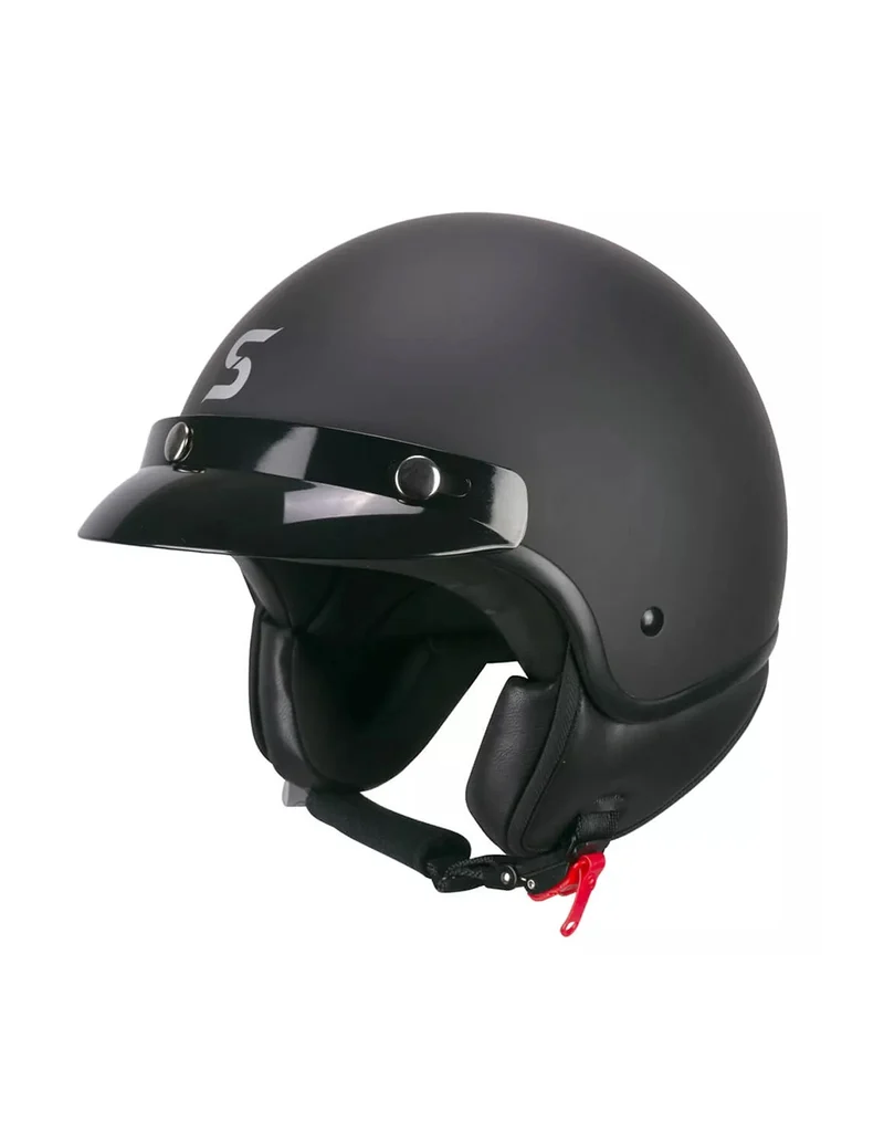 SKA-P 1FHA SMART MONO JET CASCO NEGRO MATE