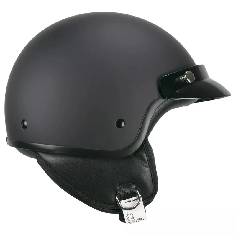 SKA-P 1FHA SMART MONO JET CASCO NEGRO MATE