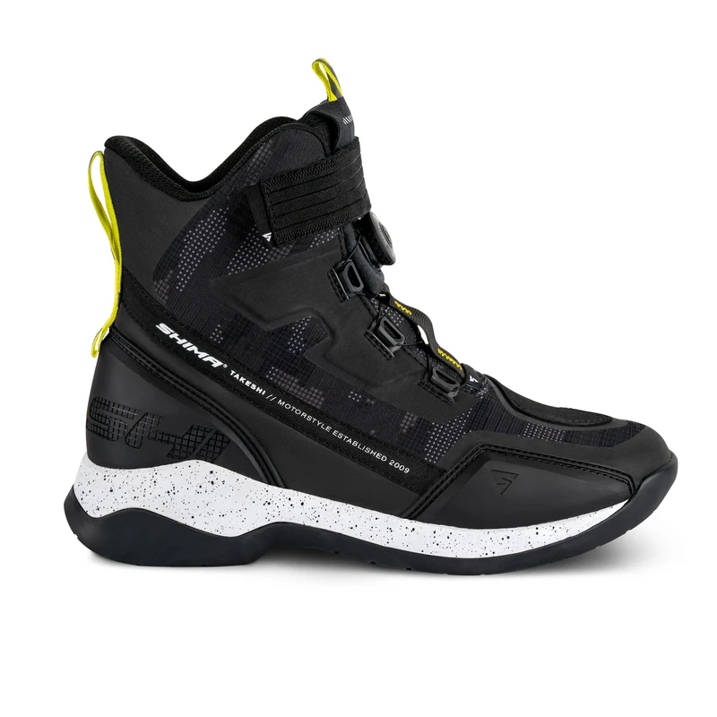 SHIMA TAKESHI BOTAS DE MOTO HOMBRE CAMO
