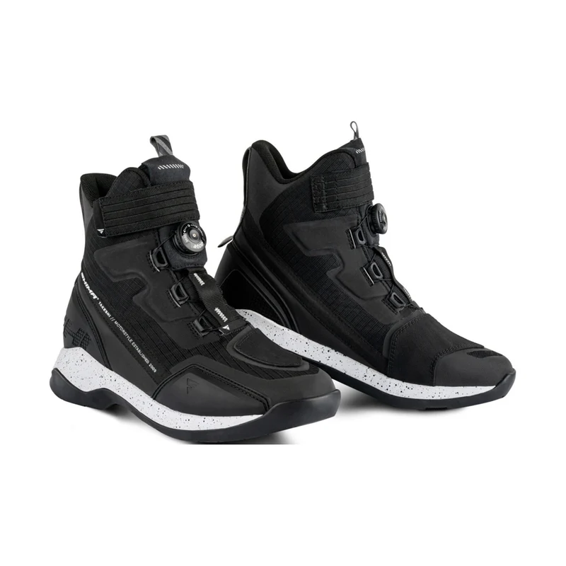 SHIMA TAKESHI BOTAS DE MOTO HOMBRE NEGRO