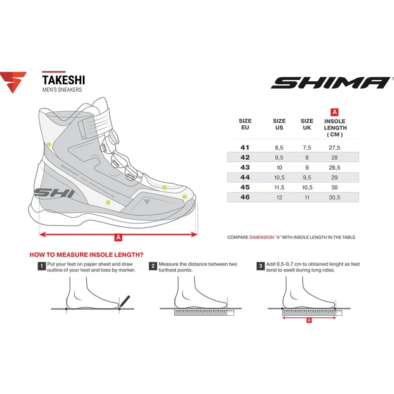 SHIMA TAKESHI BOTAS DE MOTO HOMBRE NEGRO