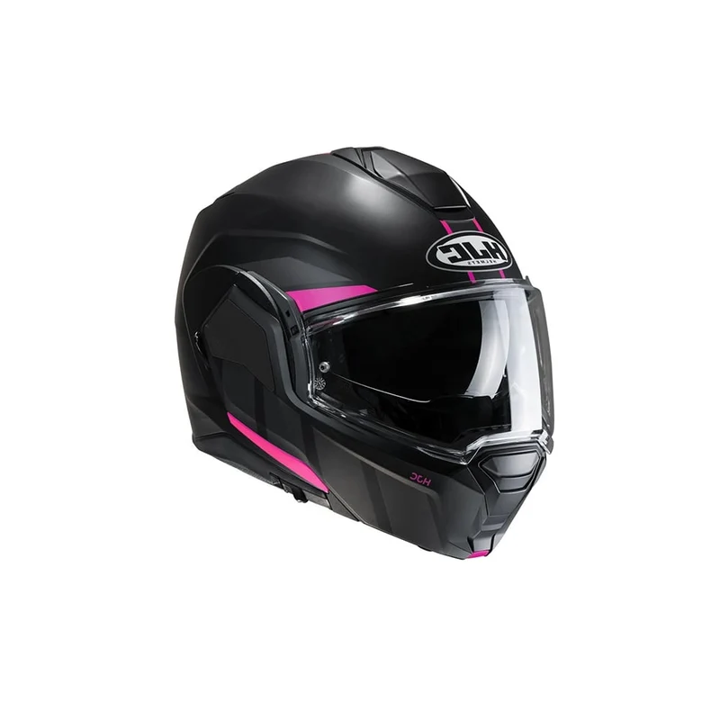 HJC- i100 Beis MC8SF casco integral modular de moto rosa