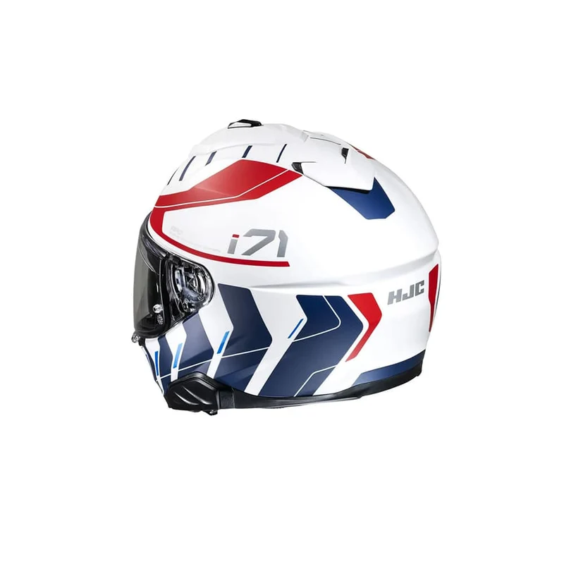HJC I71 SIMO MC21SF DE TURISMO DE MOTO CASCO INTEGRAL BOANCO AZUL ROJO
