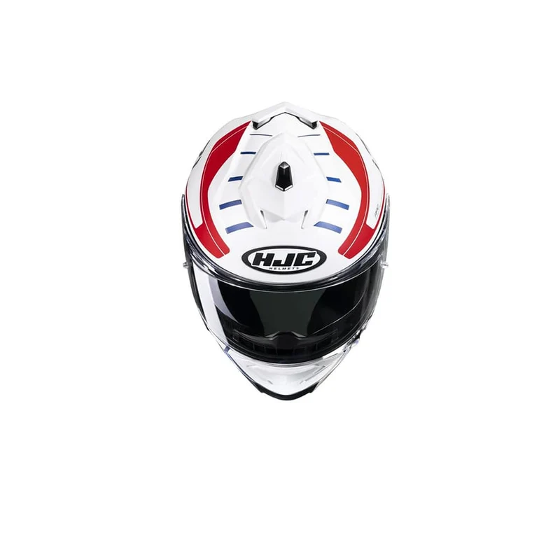 HJC I71 SIMO MC21SF DE TURISMO DE MOTO CASCO INTEGRAL BOANCO AZUL ROJO