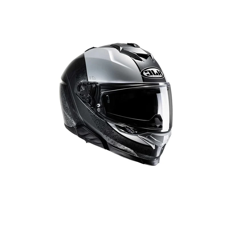 HJC I71 SERA MC5 Casco Moto Integral Deportivo Negro Gris