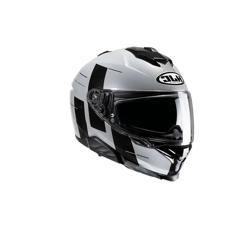 HJC I71 PEKA MC5 DEPORTIVO DE MOTO INTEGRAL CASCO GRIS NEGRO