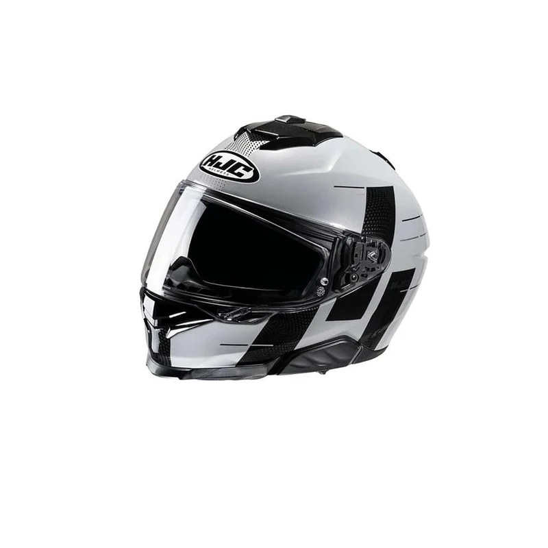 HJC I71 PEKA MC5 DEPORTIVO DE MOTO INTEGRAL CASCO GRIS NEGRO