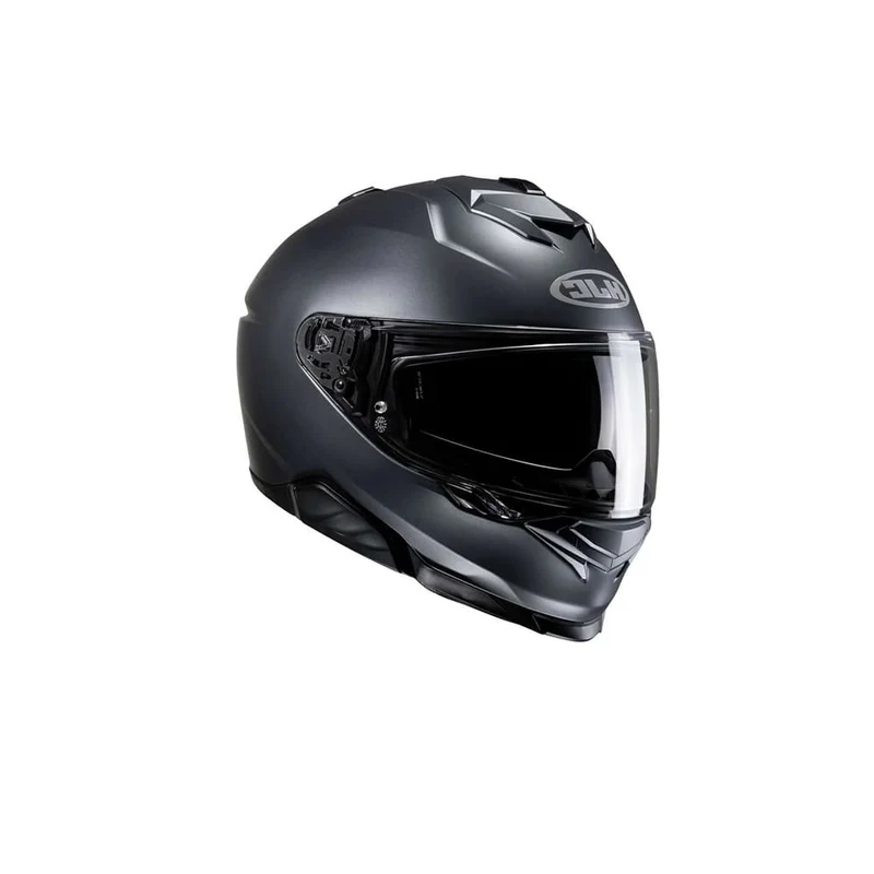 HJC I71 SEMI FLAT Antracita Deportivo Moto Racing Casco Integral