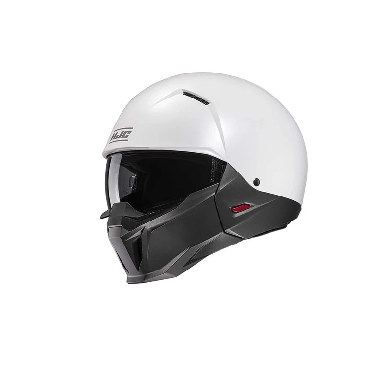 HJC I20 United Turismo motocicleta abierto Casco negro blanco perla