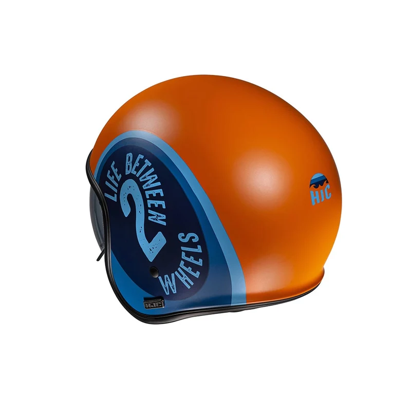 HJC V30 Harvey MC27SF Casco abierto estilo retro para motocicleta