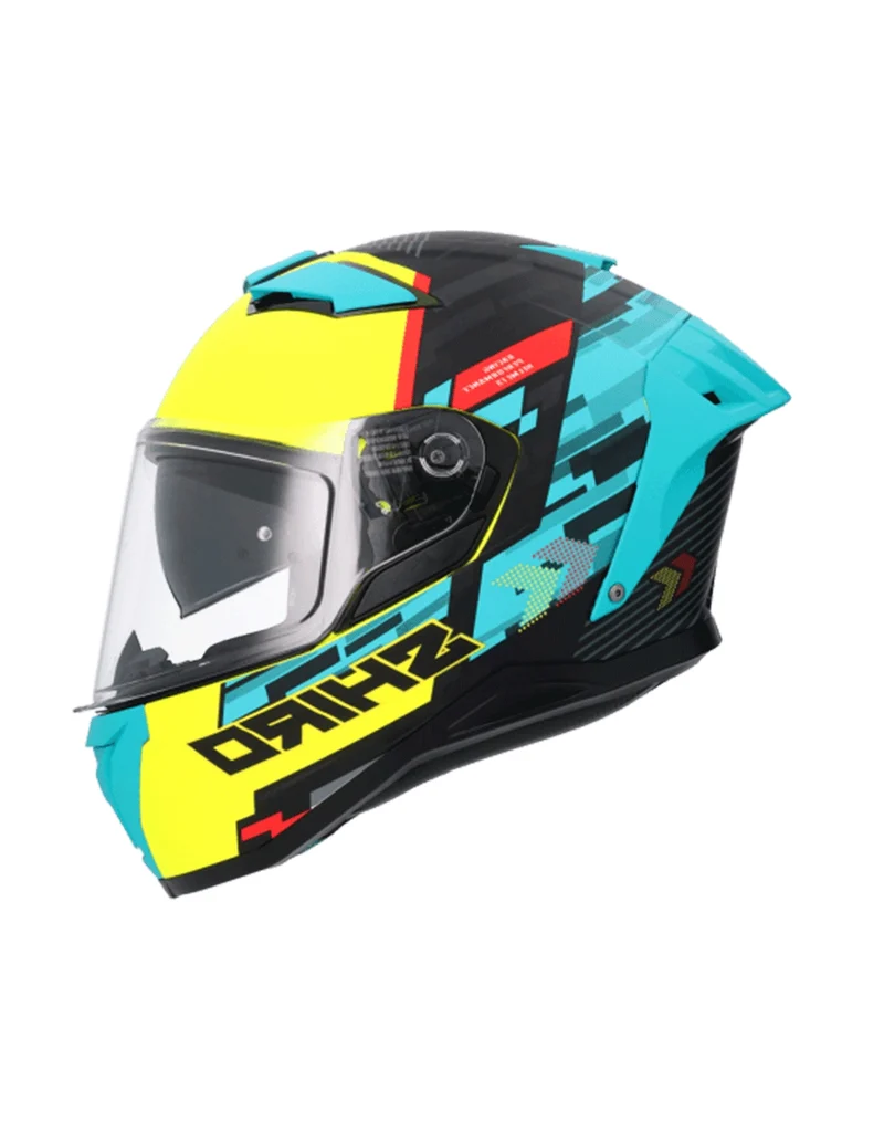 SHIRO CASCO ALPHA RACER ONE AZUL MATE