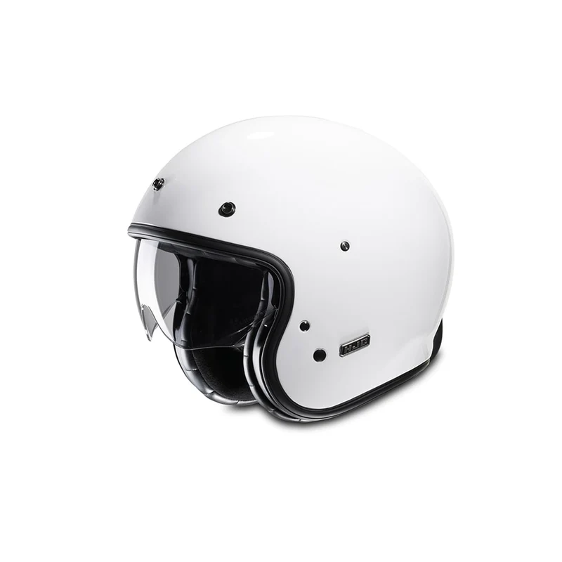 HJC V31 City scooter calle Montar casco abierto blanca
