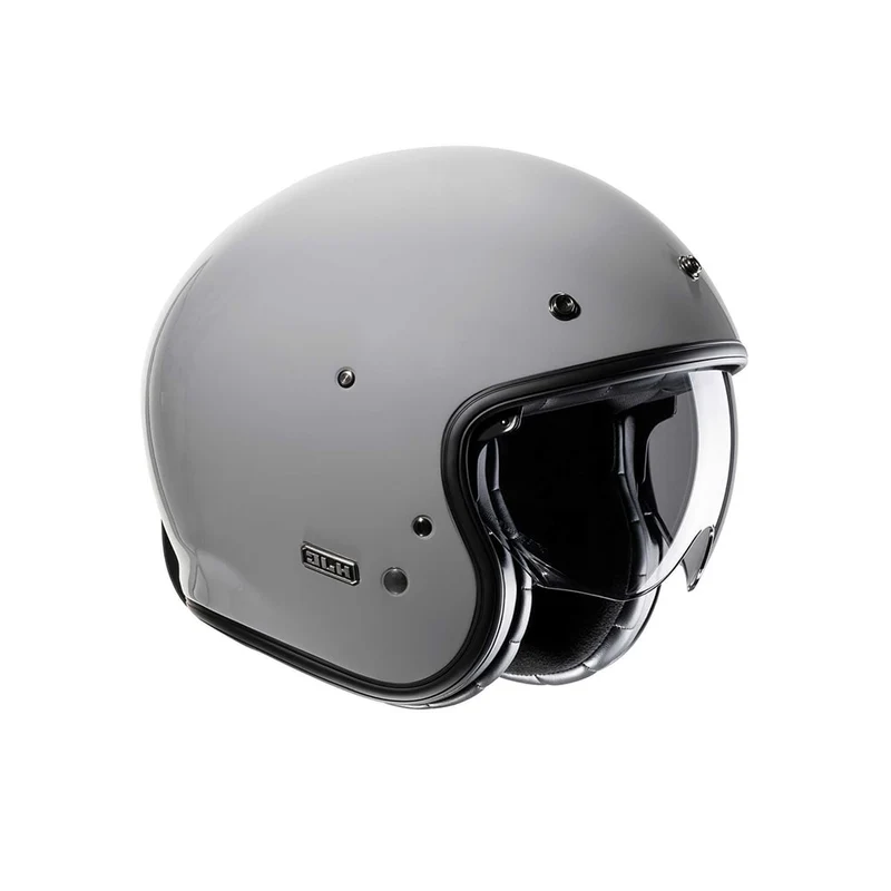 HJC V31 Nardo Casco abierto moto scooter urbano gris