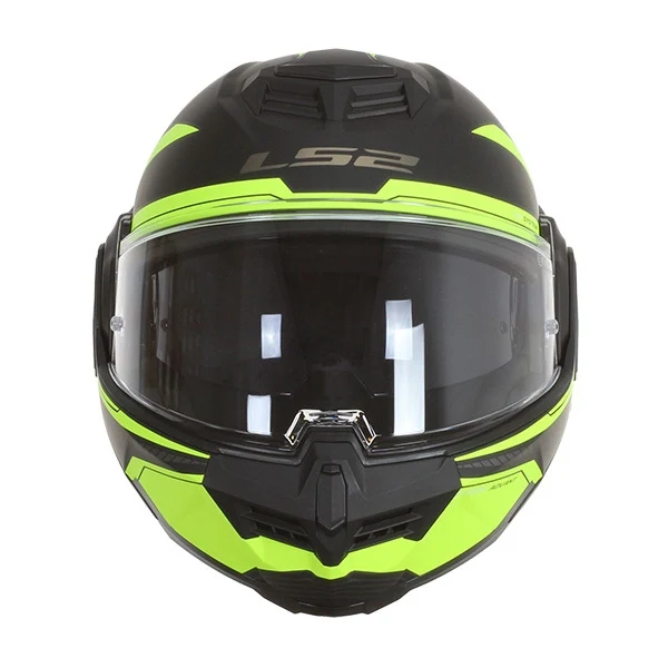 LS2 FF906 ADVANT REVO BLACK H-V YELLOW